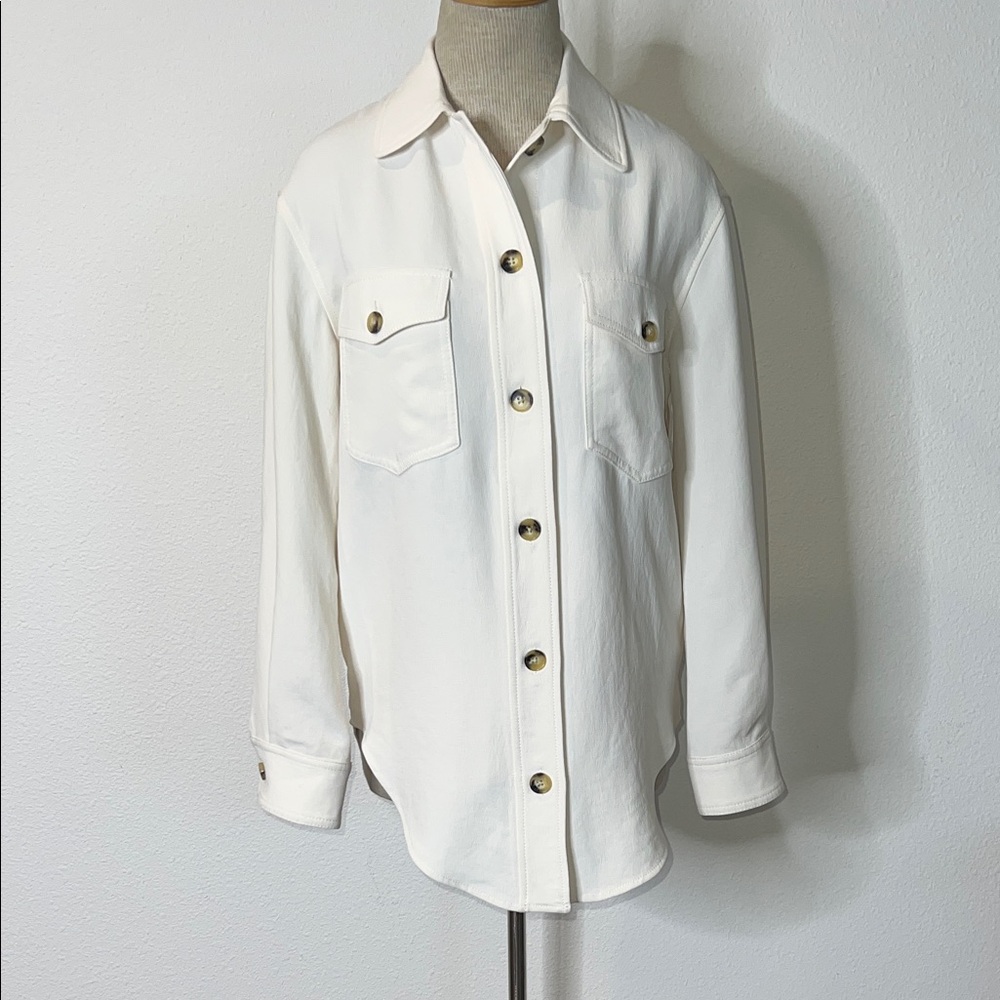 Aritzia Wilfred The Ganna Oversized Shirt Jacket